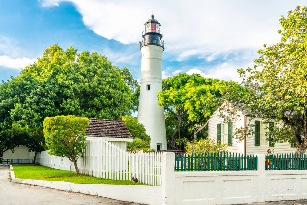 The Key West lighthouse and keeper's quarters is just one of the many museums found on the island.