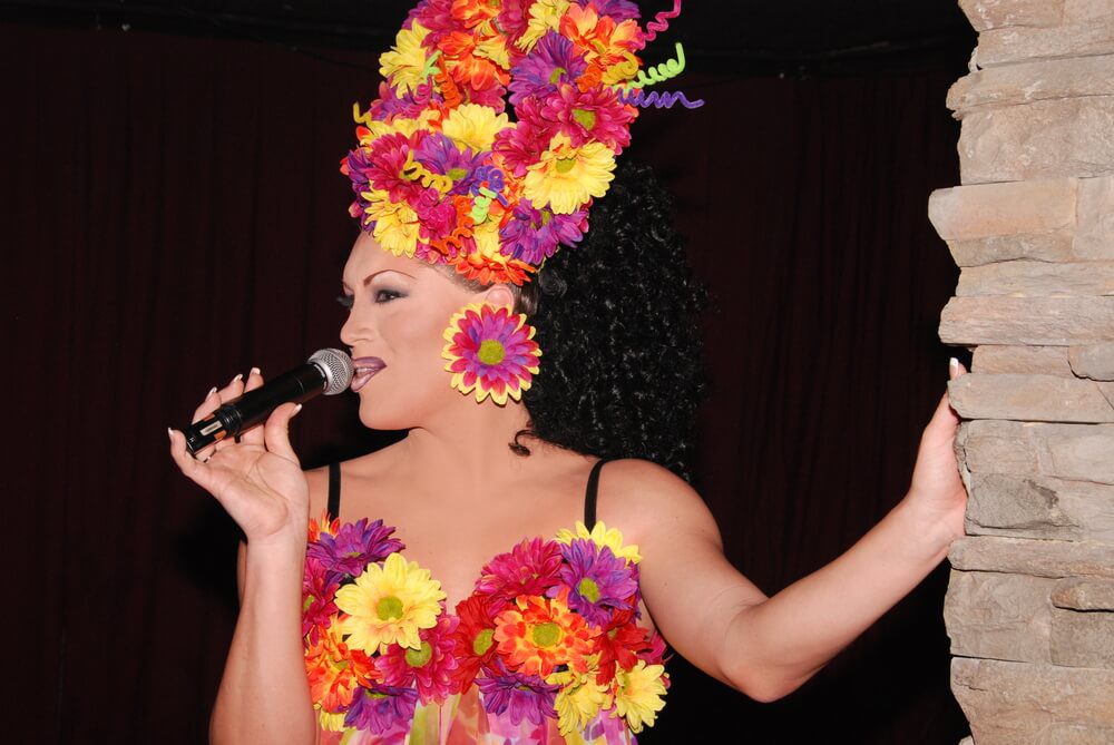 A performer at a Key West drag show.